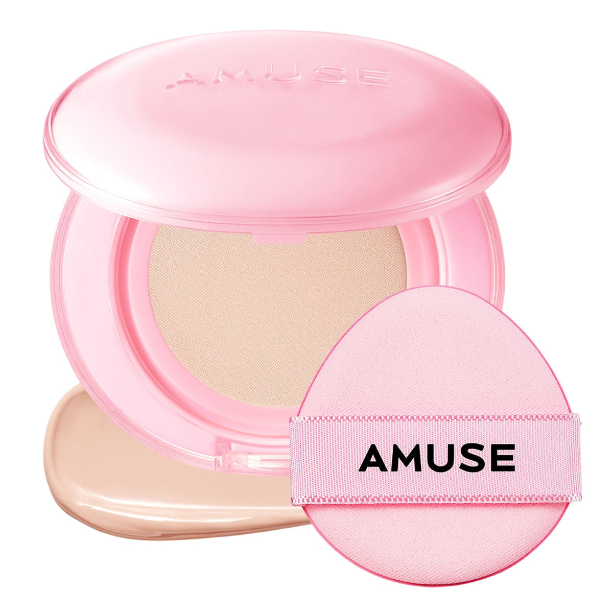 AMUSE TANNING HELLO KITTY DEW POWER VEGAN CUSHION 01 PURE