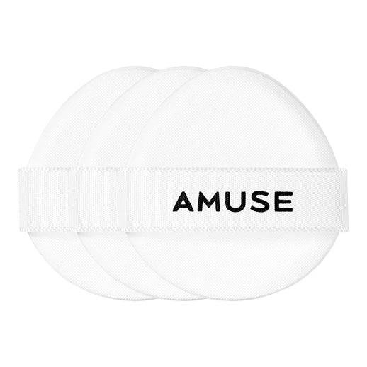 AMUSE CERAMIC SKIN PERFECTOR CUSHION PUFF 3P