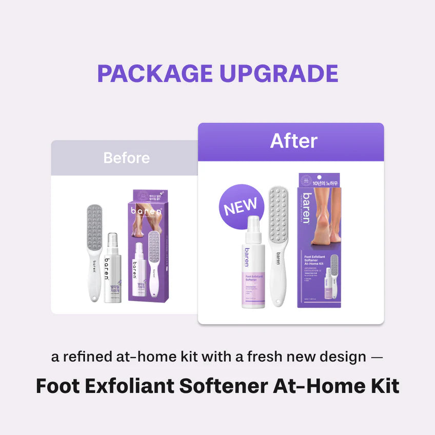 Foot Softener At-home Kit: Foot File & Callus Softener Spray