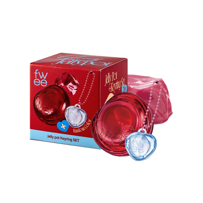 (GL)FWEE LIP&CHEEK GLOWY JELLY POT PENDANT KEYRING