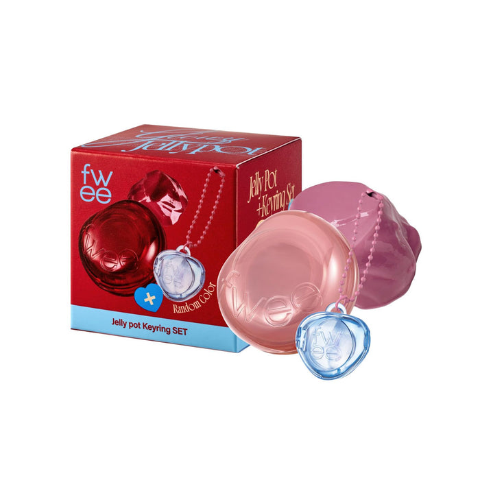 (GL)FWEE LIP&CHEEK GLOWY JELLY POT PENDANT KEYRING