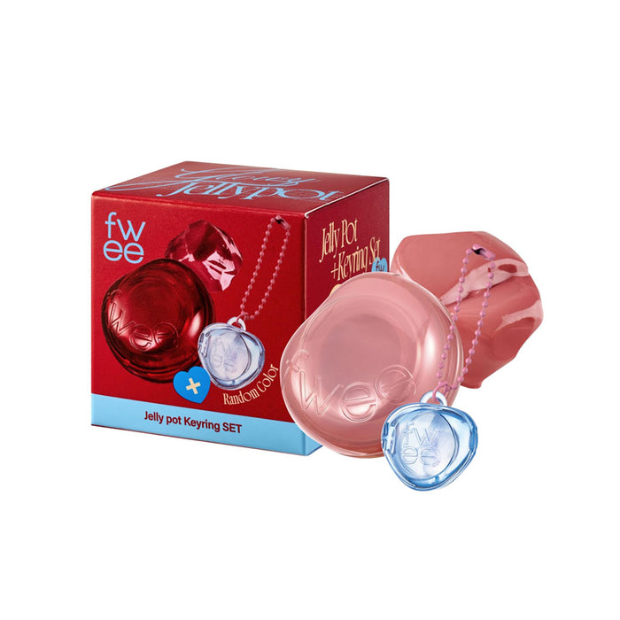 (GL)FWEE LIP&CHEEK GLOWY JELLY POT PENDANT KEYRING