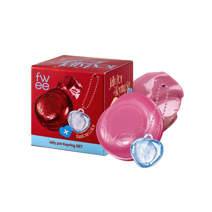 (GL)FWEE LIP&CHEEK GLOWY JELLY POT PENDANT KEYRING
