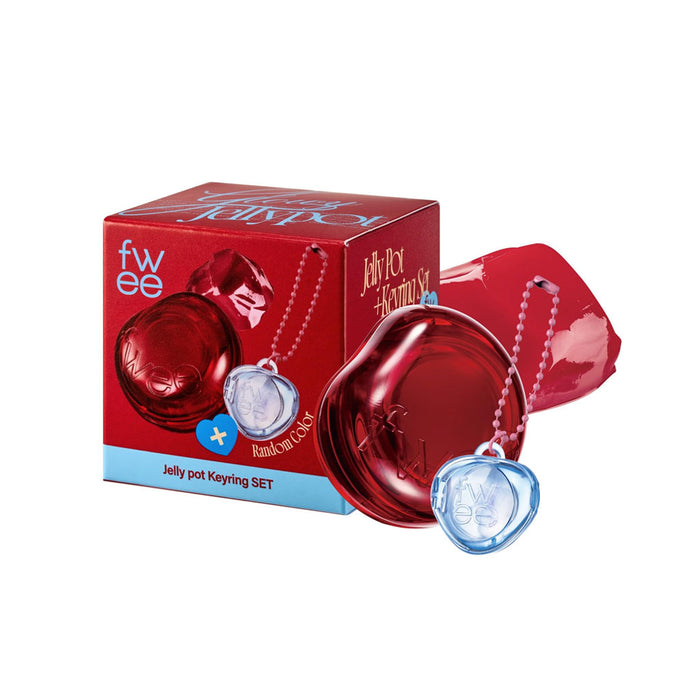 (GL)FWEE LIP&CHEEK GLOWY JELLY POT PENDANT KEYRING