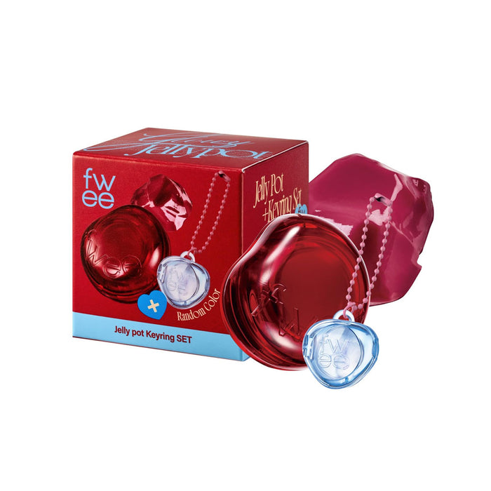 (GL)FWEE LIP&CHEEK GLOWY JELLY POT PENDANT KEYRING
