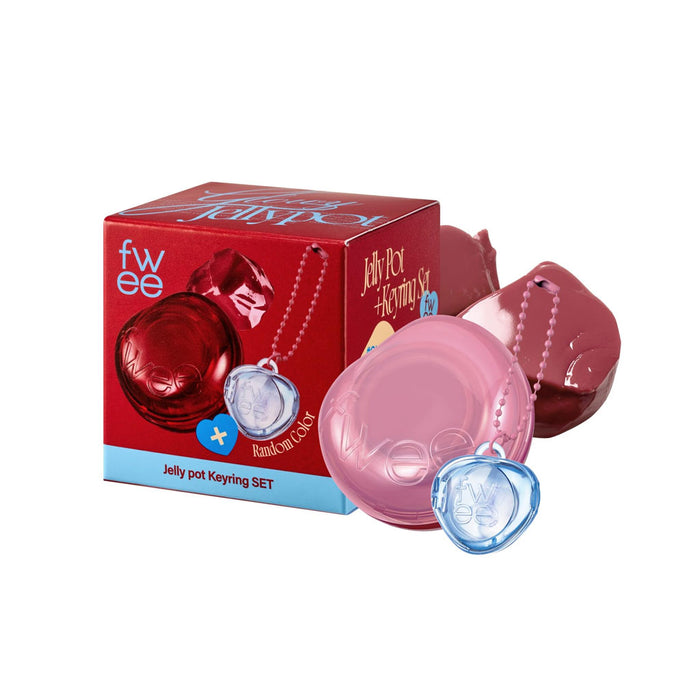 (GL)FWEE LIP&CHEEK GLOWY JELLY POT PENDANT KEYRING