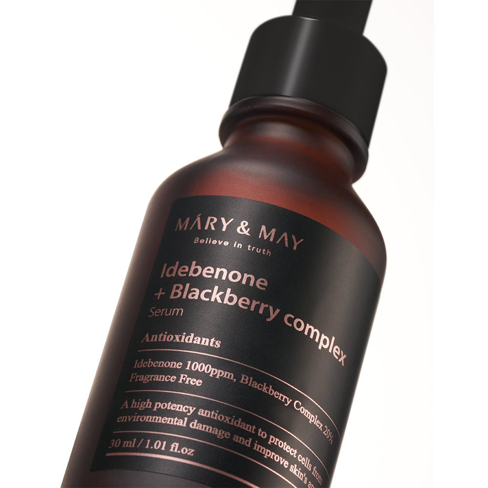 Mary&May Idebenone+Blackberry Complex Serum 30ml - MOQ 48