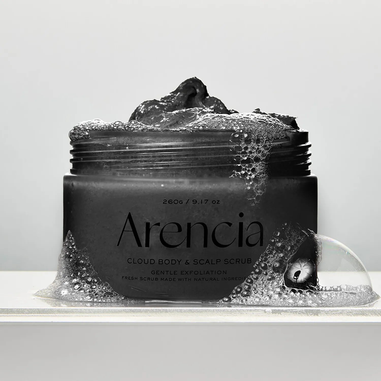 Arencia Fresh Cloud Body & Scalp Scrub Black Tea & Yuzu 260g