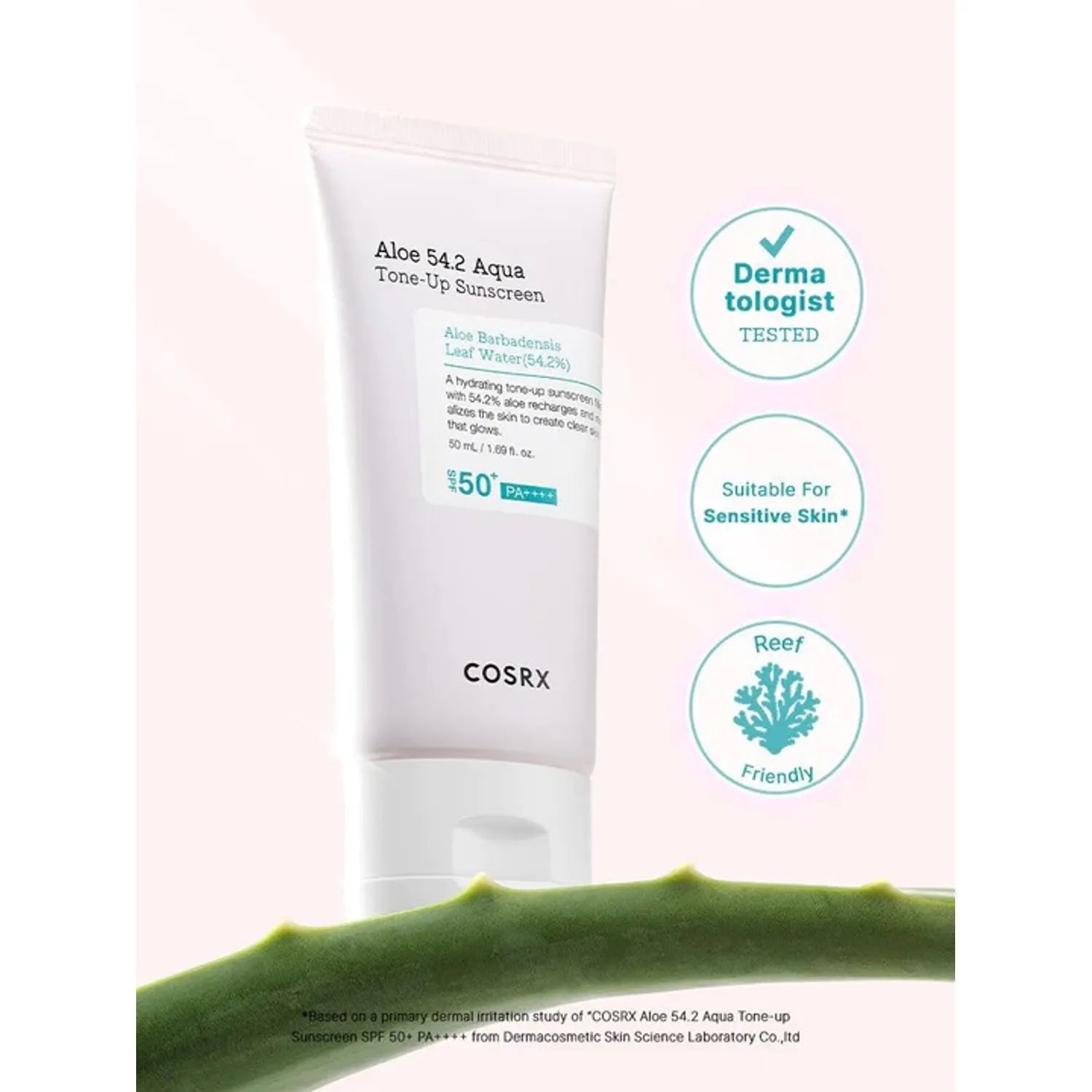 COSRX Aloe 54.2 Aqua Tone-Up Sunscreen