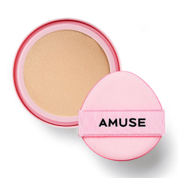 AMUSE DEW POWER VEGAN CUSHION 02 HEALTHY REFILL