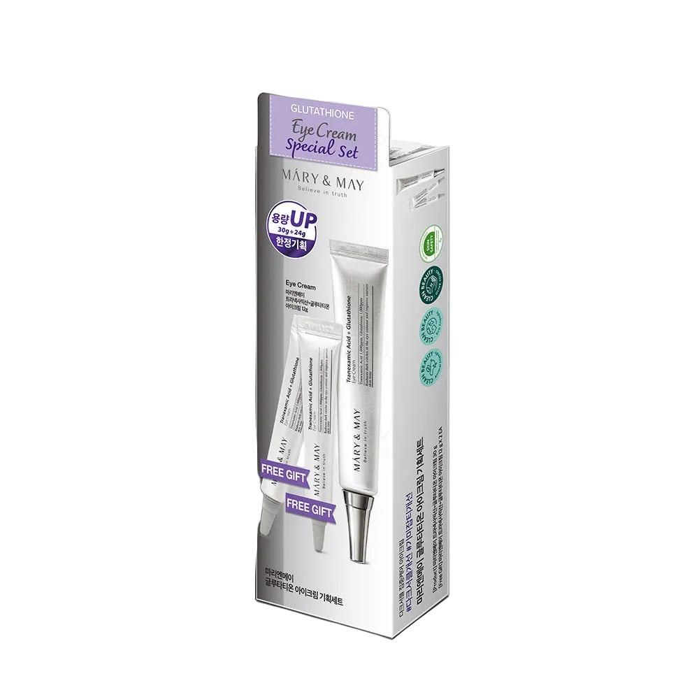 Mary&May Glutathione Eye Cream Special Set (30g+12g x2) - MOQ 40