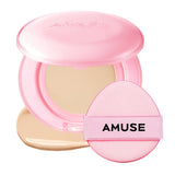 AMUSE TANNING HELLO KITTY DEW POWER VEGAN CUSHION 1.5 NATURAL PLANNED SET