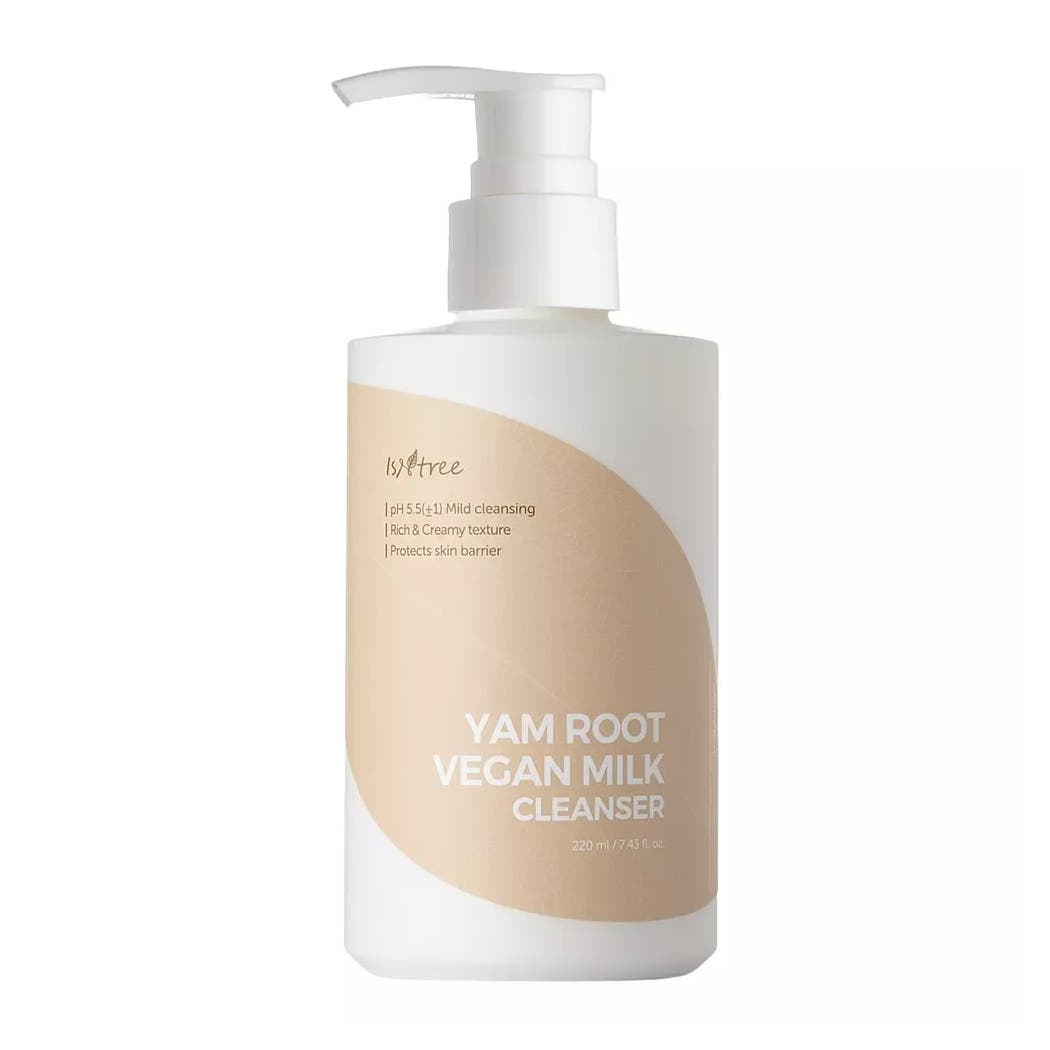 ISNTREE YAM ROOT VEGAN MILK CLEANSER_220ml - MOQ 40