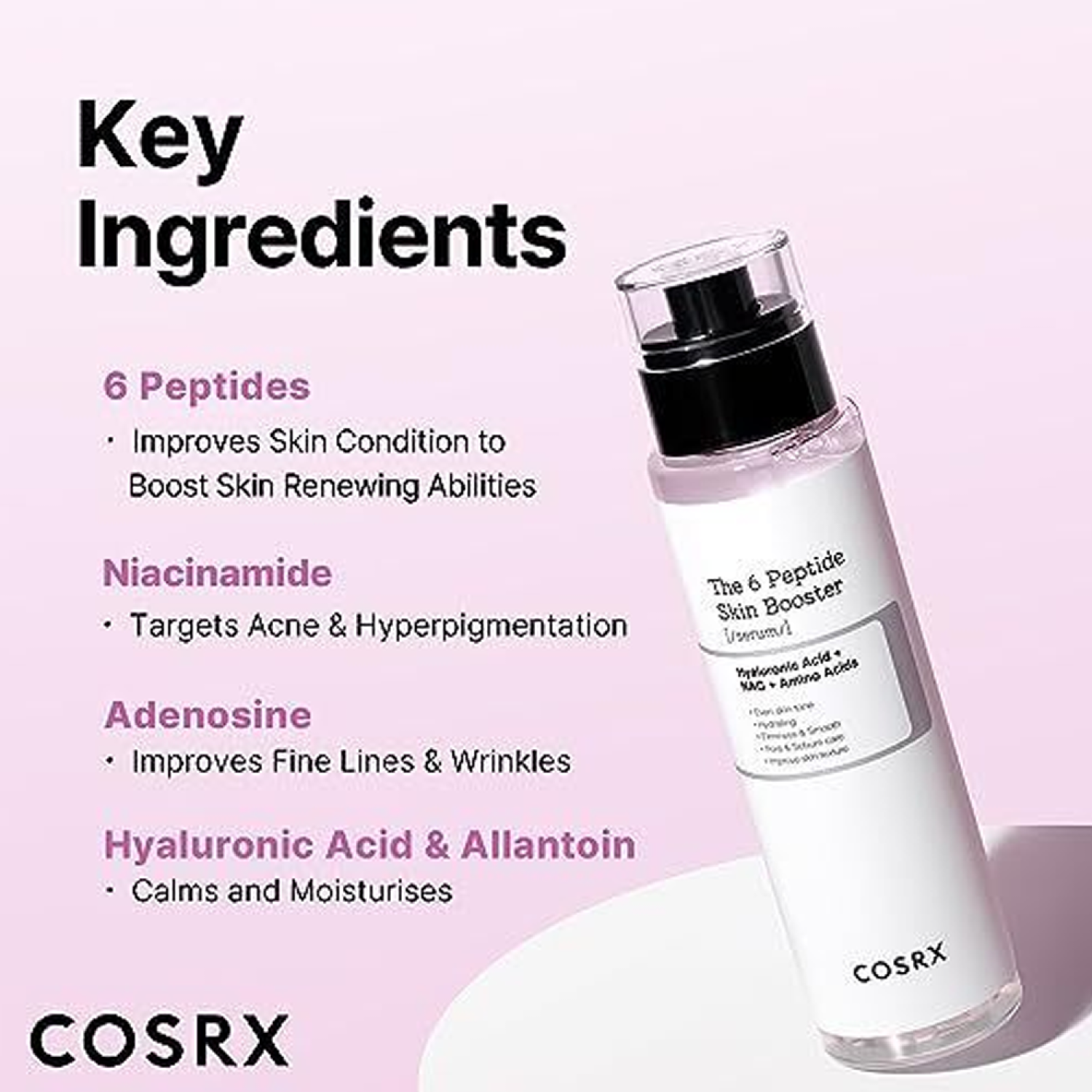 COSRX The 6 Peptide Skin Booster Serum