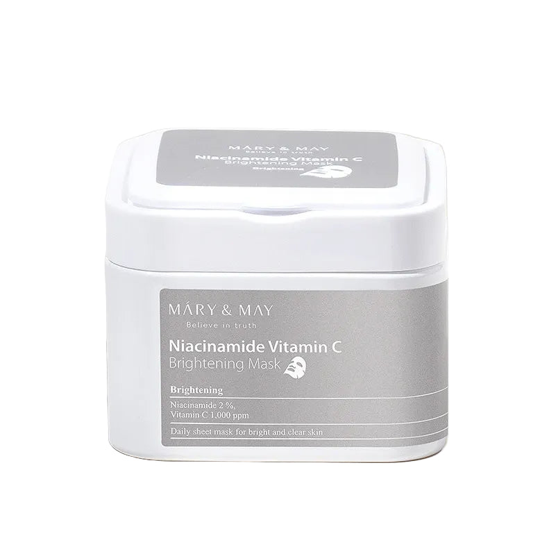 Mary&May Niacinamide Vitamin C Brightening Mask 30ea/400g - MOQ 15