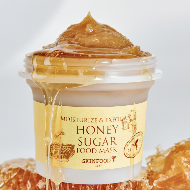 SKINFOOD HONEY SUGAR FOOD MASK - MOQ 10