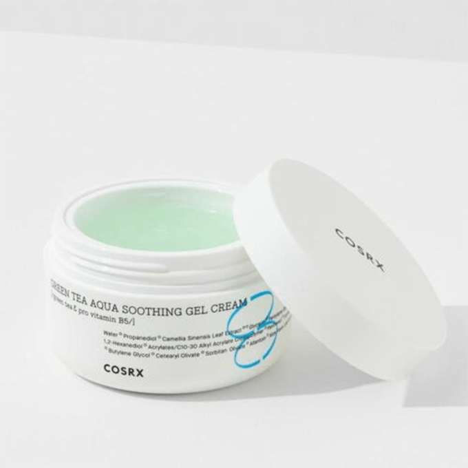 COSRX Hydrium Greentea Aqua Soothing Gel Cream
