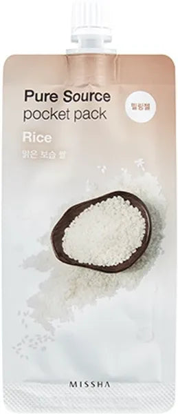 MISSHA PURE_SOURCE_POCKET_PACK_[RICE] - MOQ 36