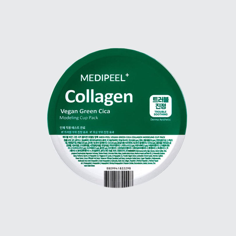 MEDI-PEEL VEGAN GREEN CICA COLLAGEN MODELING CUP PACK - MOQ 150