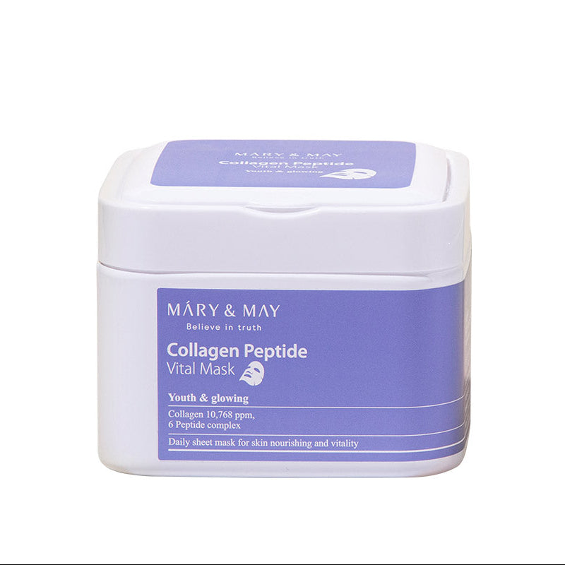 Mary&May Collagen Peptide Vital Mask 30ea/400g - MOQ 15
