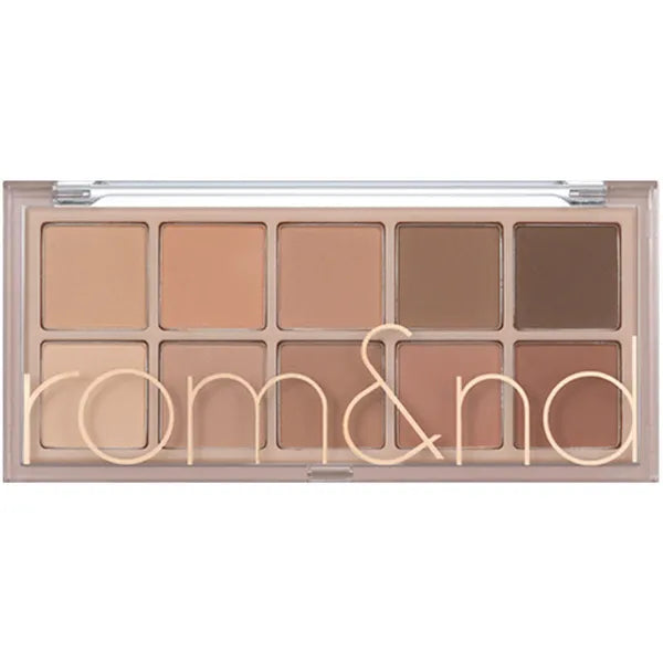 rom&nd BETTER THAN PALETTE DUAL BRUSH SET PACKAGE 05 SHADE AND SHADOW GARDEN - MOQ 40