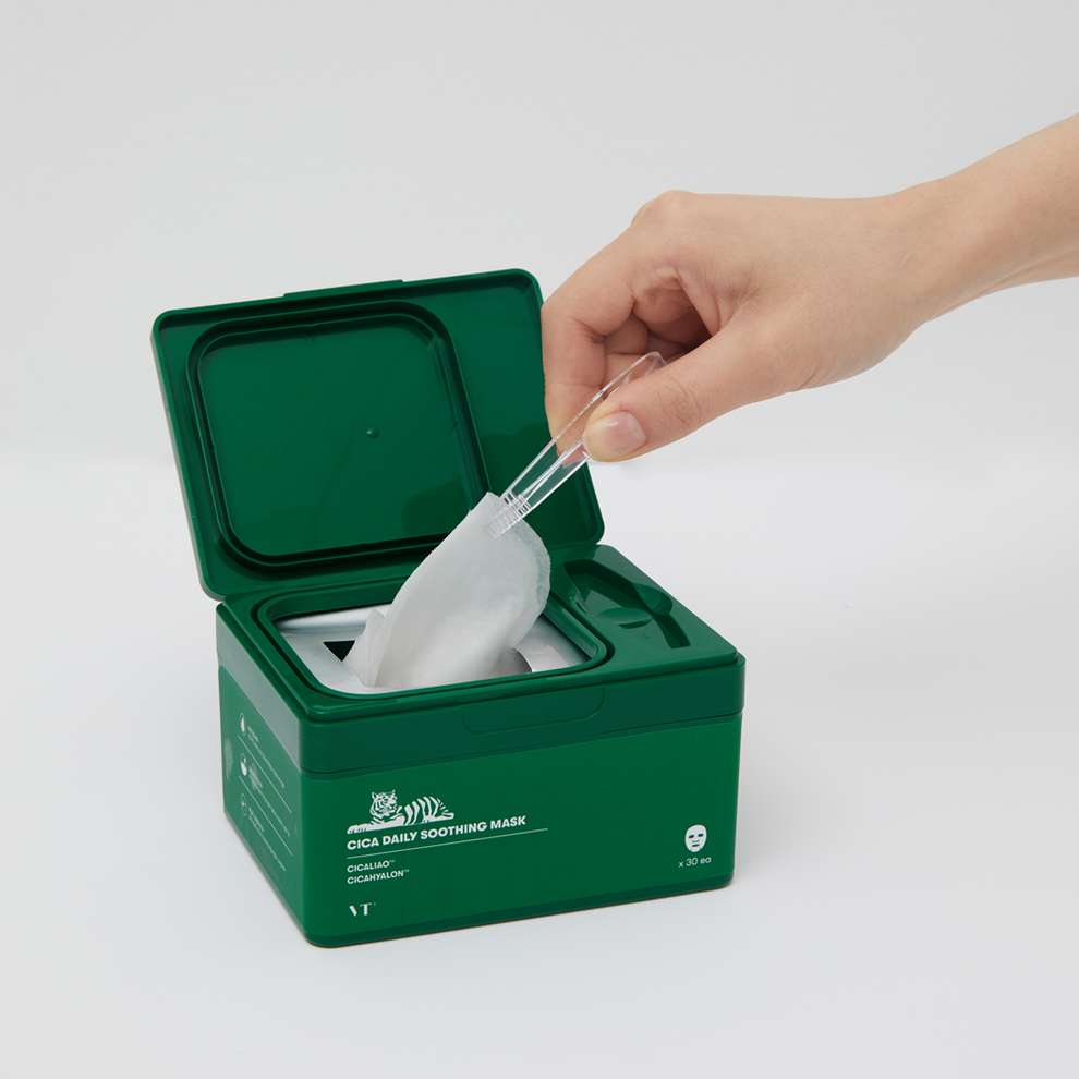 VT Cosmetics CICA DAILY SOOTHING MASK - MOQ 12