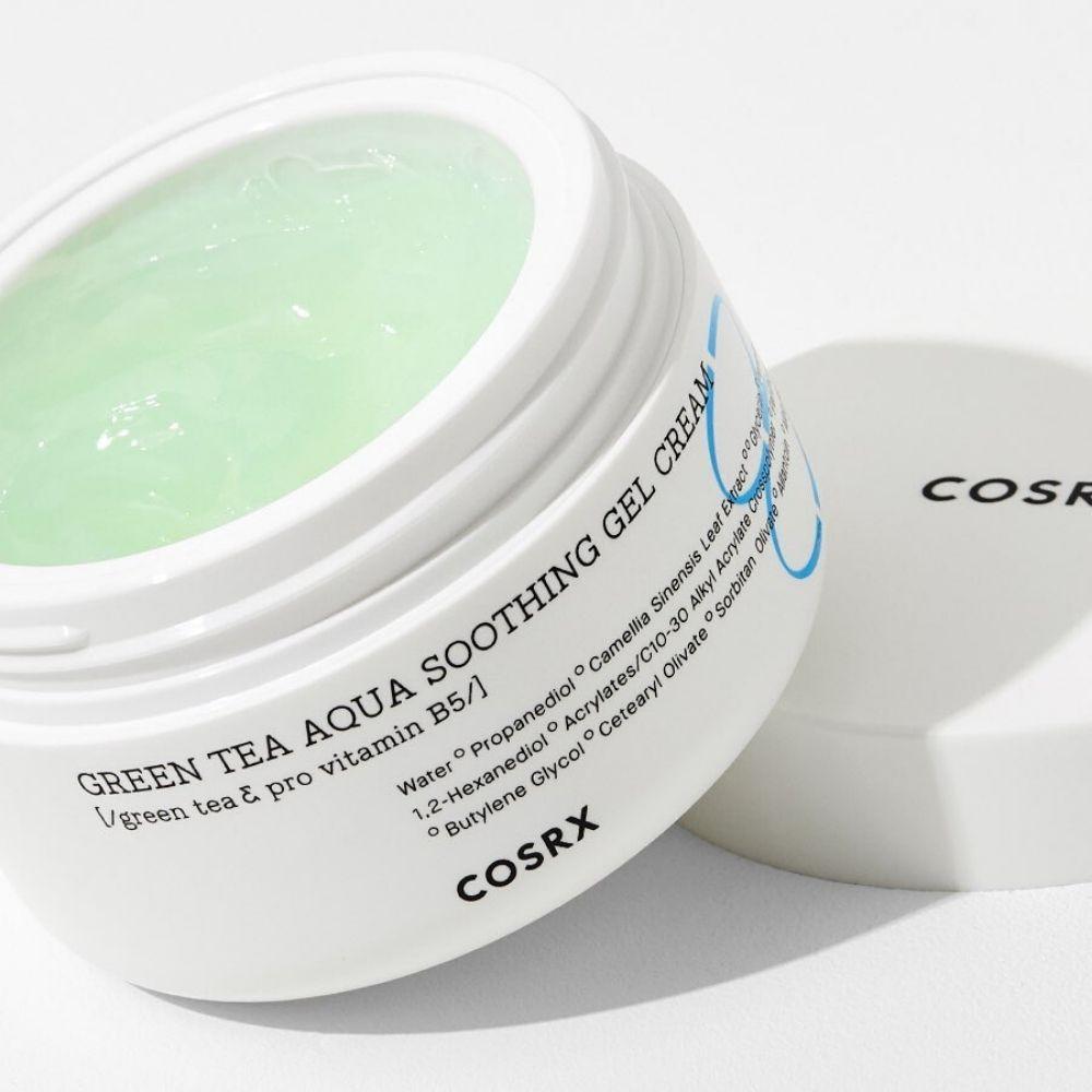 COSRX Hydrium Green Tea Aqua Soothing Gel Cream 50ml - DODOSKIN