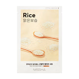 MISSHA AIRY_FIT_SHEET_MASK_[RICE] - MOQ 36