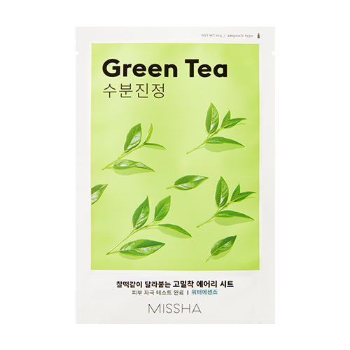 MISSHA AIRY_FIT_SHEET_MASK_[GREEN_TEA] - MOQ 36