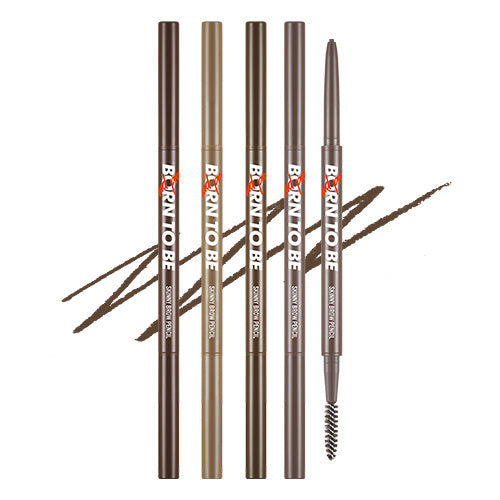 A'PIEU Born To Be Madproof Skinny Brow Pencil 0.08g - 4 Colors - DODOSKIN