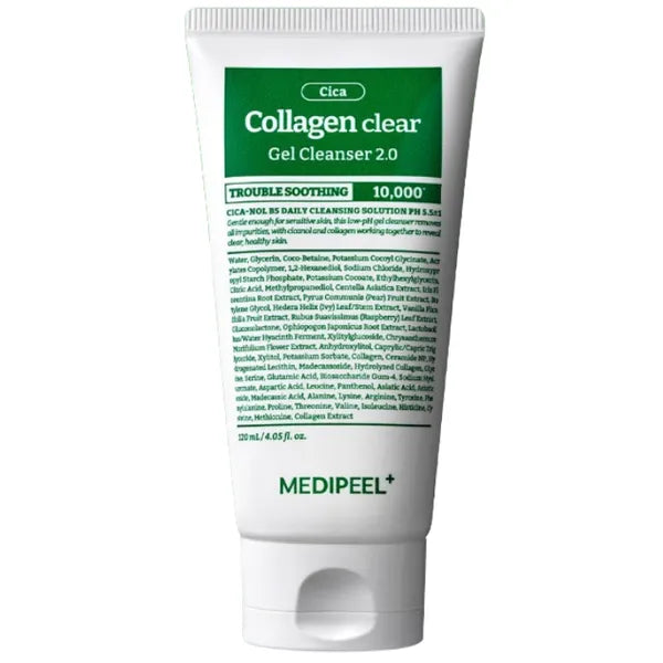 GREEN CICA COLLAGEN CLEAR GEL CLEANSER 2.0 - MOQ 40