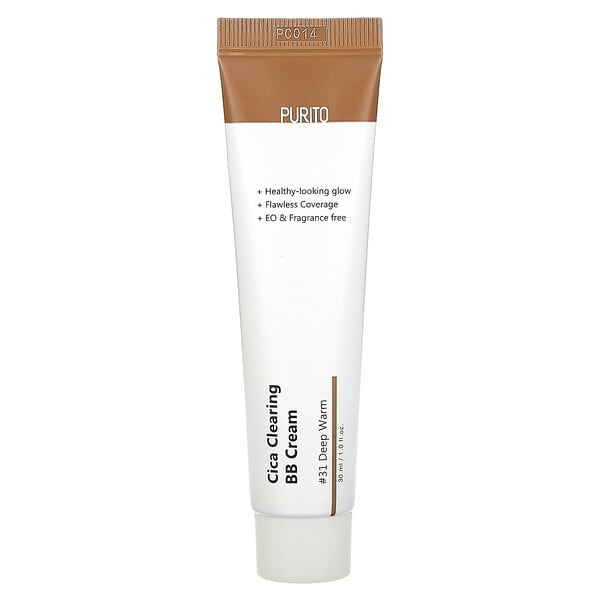 PURITO Cica Clearing BB Cream #31 Deep Warm
