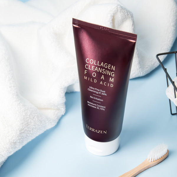 TERRAZEN COLLAGEN CLEANSING FOAM MILD ACID - MOQ 60