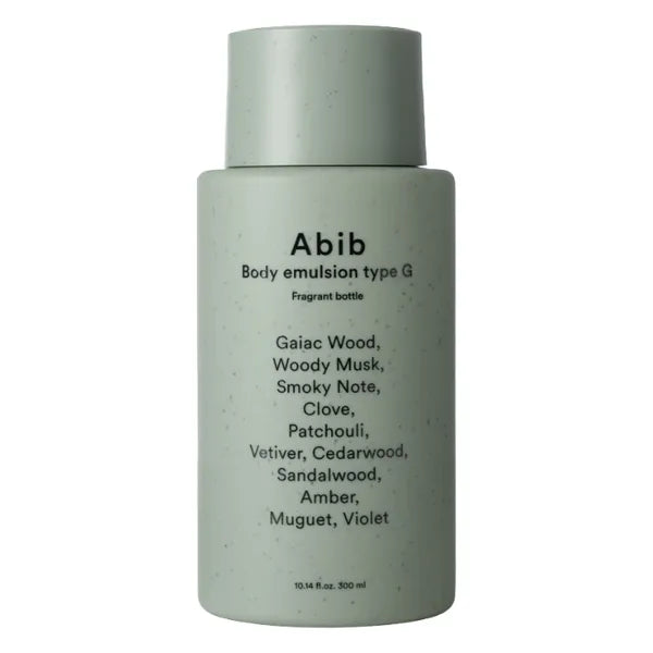 Abib Body emulsion type G
Fragrant bottle - MOQ 40