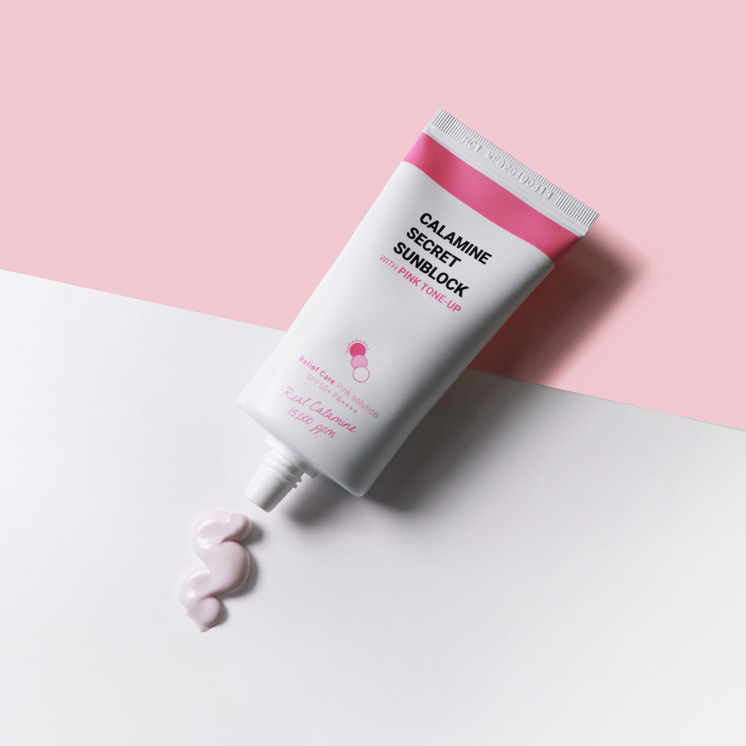 Ksecret Calamine Secret Sunblock with pink tone-up - MOQ 80