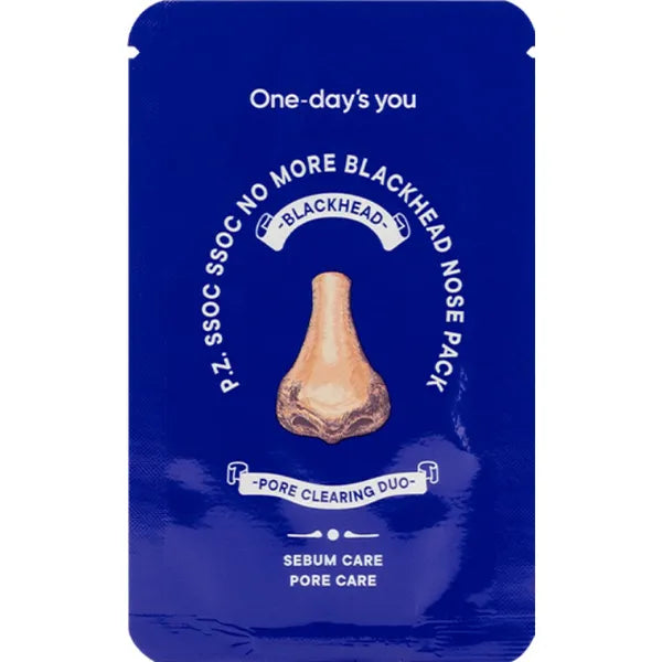 One-day's You P.Z SSOC SSOC NO MORE BLACKHEAD
 NOSE PACK - MOQ 150