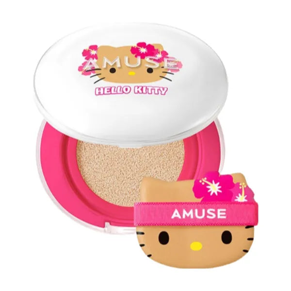 AMUSE TANNING HELLO KITTY CERAMIC SKIN PERFECTOR CUSHION 02 HEALTHY