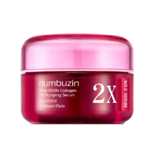 Numbuzin No.2 Rose PDRN Collagen 2X Plumping Serum - MOQ 50
