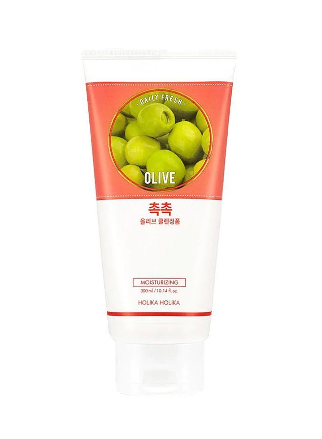 Holika Holika DAILY FRESH OLIVE CLEANSING FOAM 300ml - MOQ 24