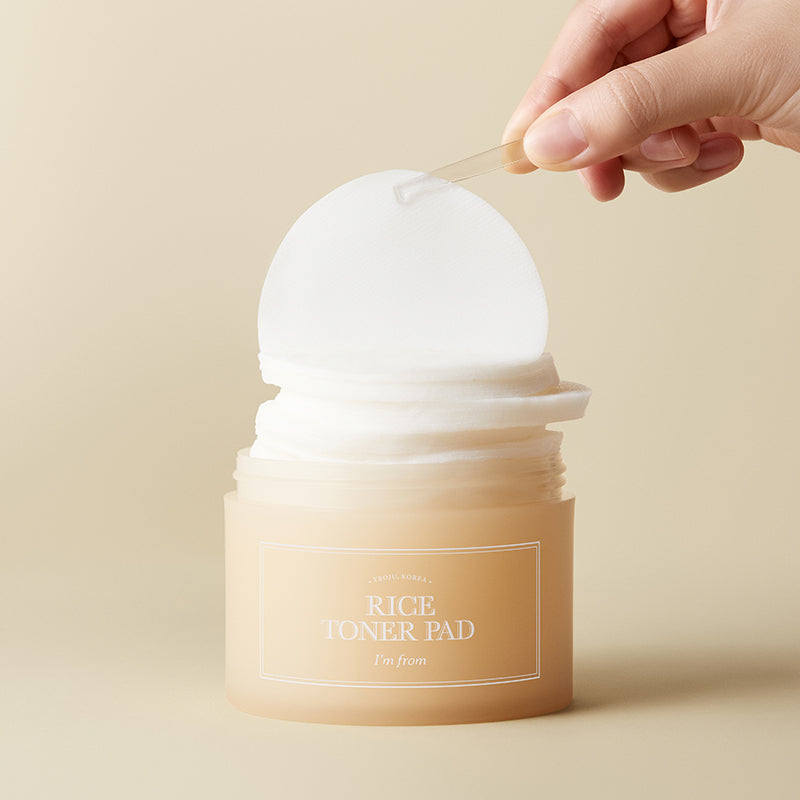 I'm from RICE TONER PAD 140ml - MOQ 45