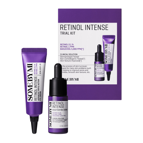 SOME BY MI RETINOL INTENSE TRIAL KIT
 [Serum 10ml, Eye Cream 10ml] - MOQ 50