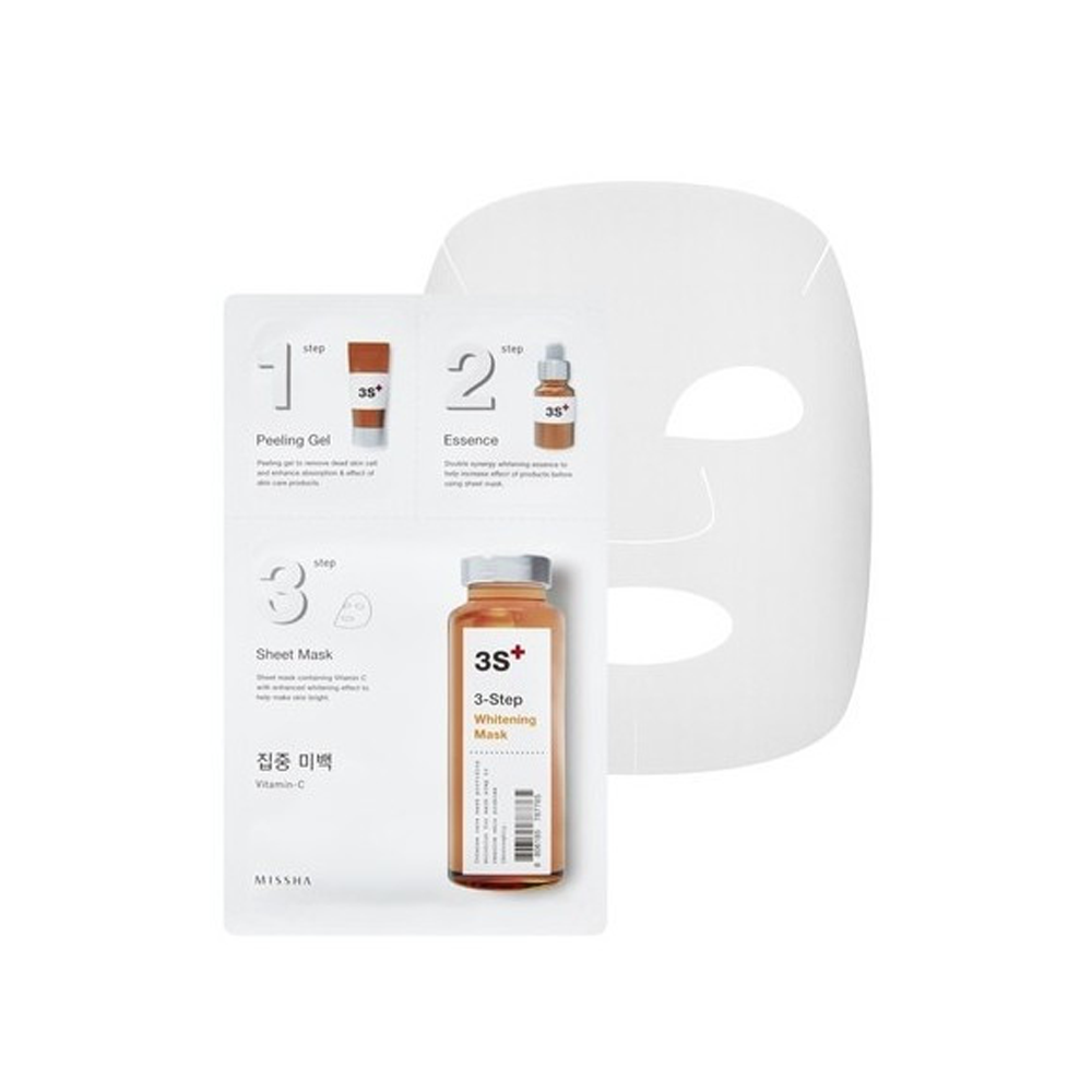 MISSHA 3-STEP_WHITENING_MASK - MOQ 36