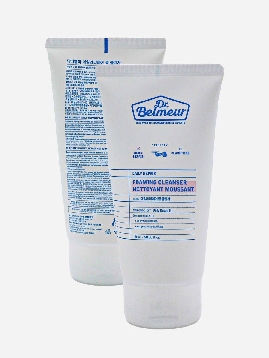 The Faceshop DR.BELMEUR DAILYREPAIR FOAMING CLEANSER - MOQ 30