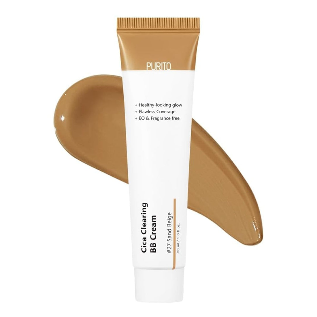 PURITO Cica Clearing BB Cream #27 Sand Beige