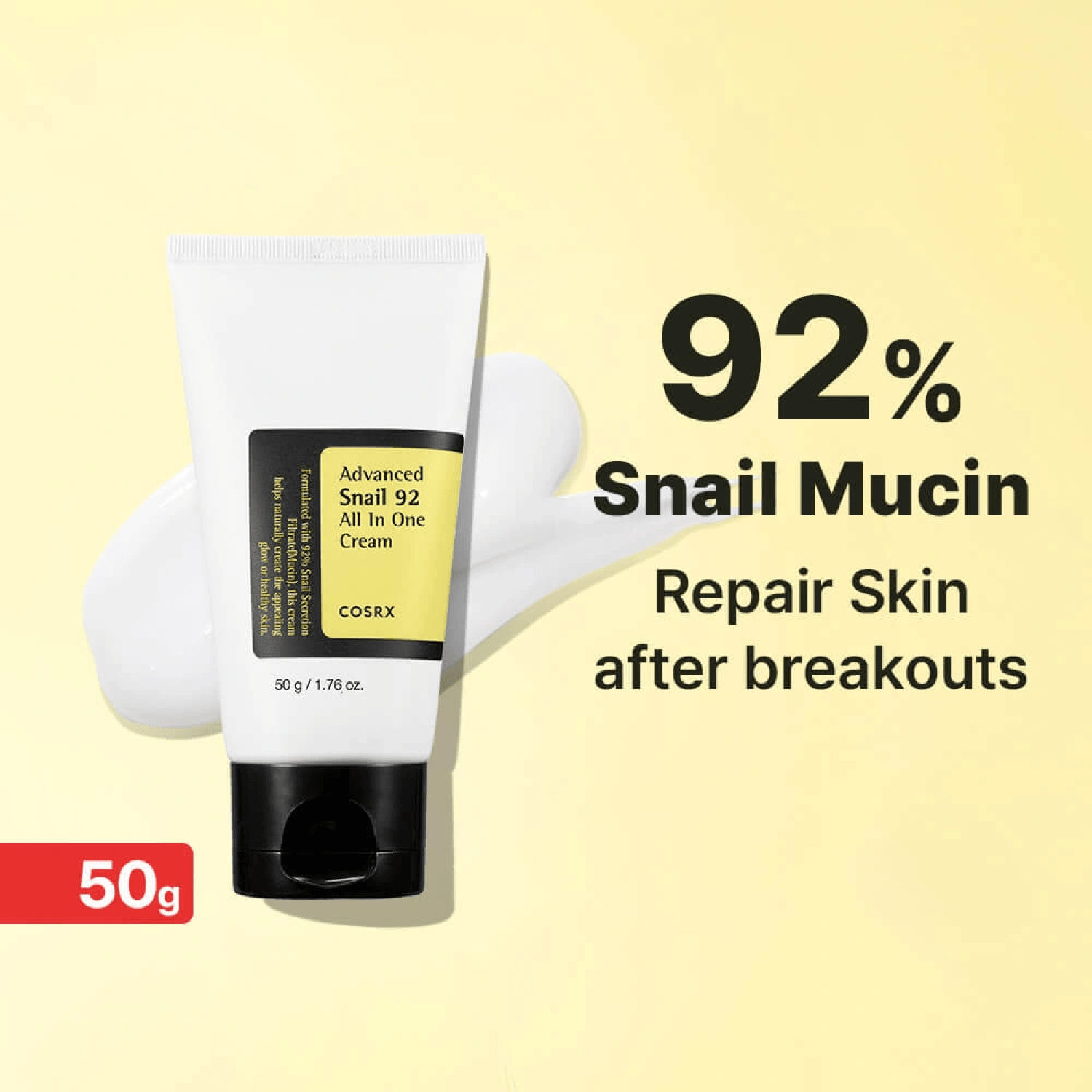COSRX Advanced Snail 92 All In One Cream_Tube_50g