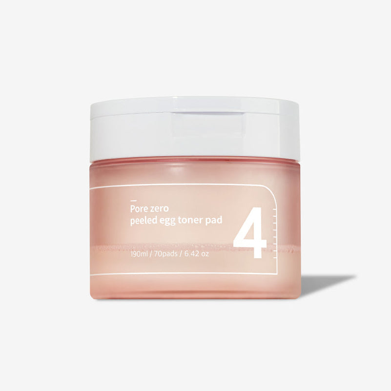 Numbuzin No.4 Pore Zero Peeled Egg Toner Pad - MOQ 30