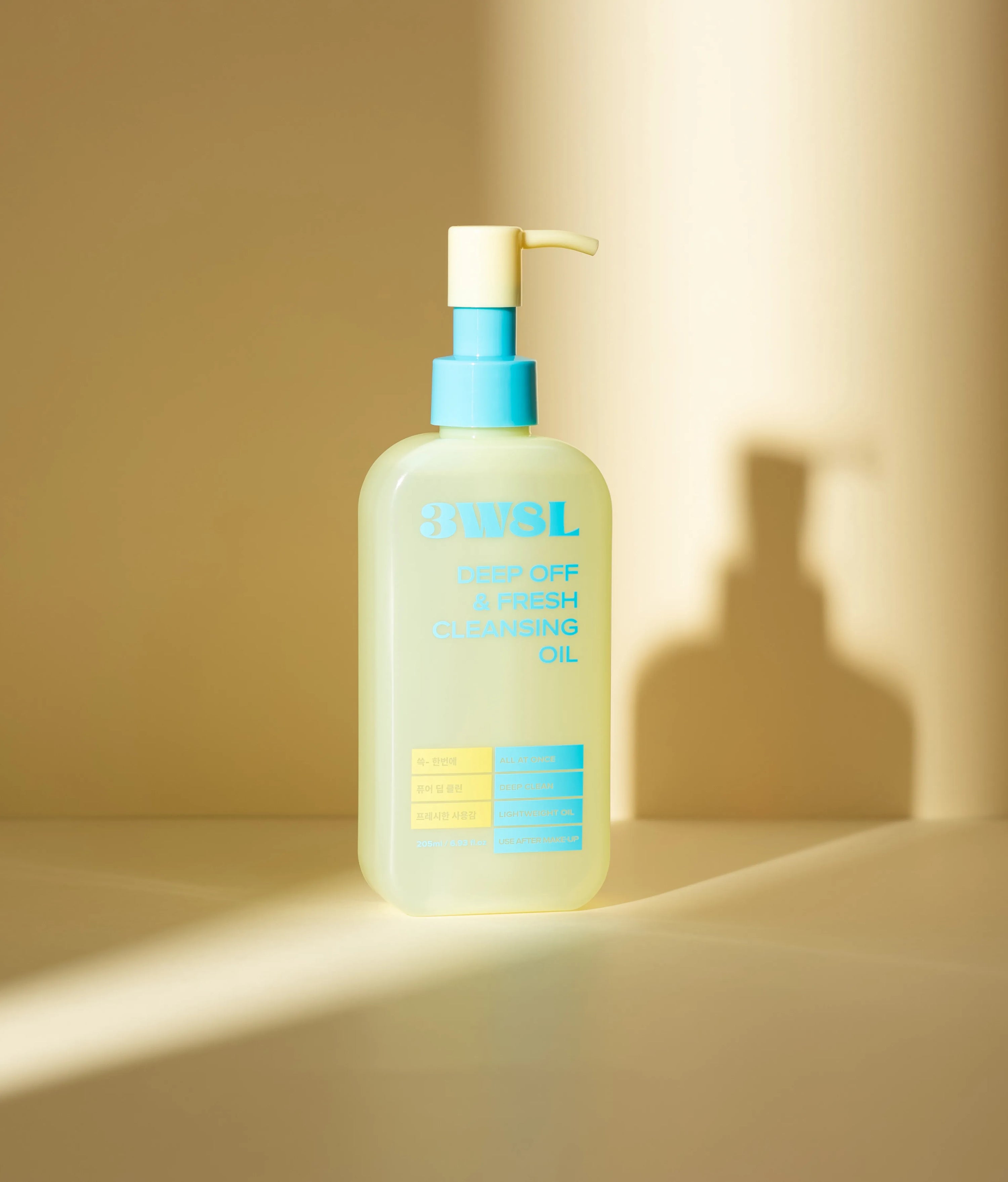 3Words 8Letters Deep Off & Fresh Cleansing Oil - 205ml - MOQ 18