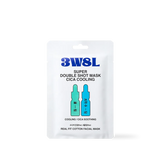 3Words 8Letters Super Double Shot Mask Cica Cooling - 27ml - MOQ 300