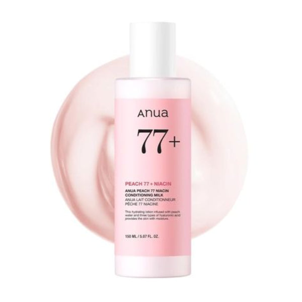 ANUA PEACH 77% NIACIN  CONDITIONING MILK 150ml