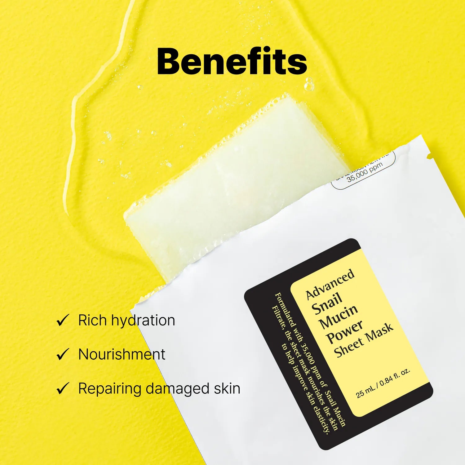 COSRX Advanced Snail Mucin Power Sheet Mask_10ea
